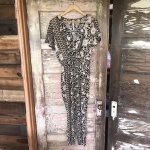 Patterned jumpsuit